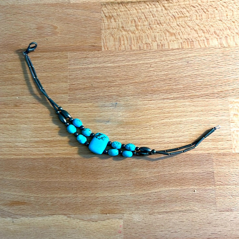 Silver and turquoise Bracelet